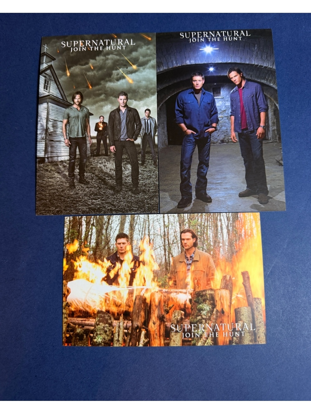 Postcards Dean Sam set of 3.